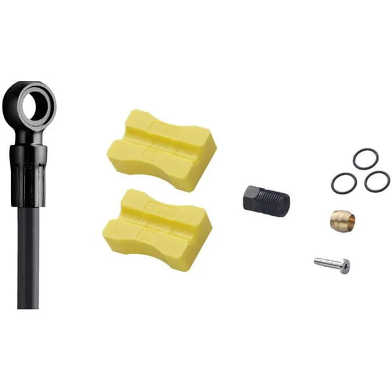 Shimano SM-BH90 XTR - Disc Brake Cuttable Hose - Straight/Banjo Rear - Black 