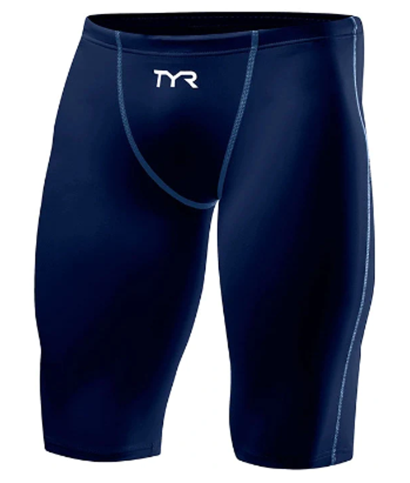 Tyr Thresher Men's Jammer Swimsuit in Size 30 - Navy Blue-1