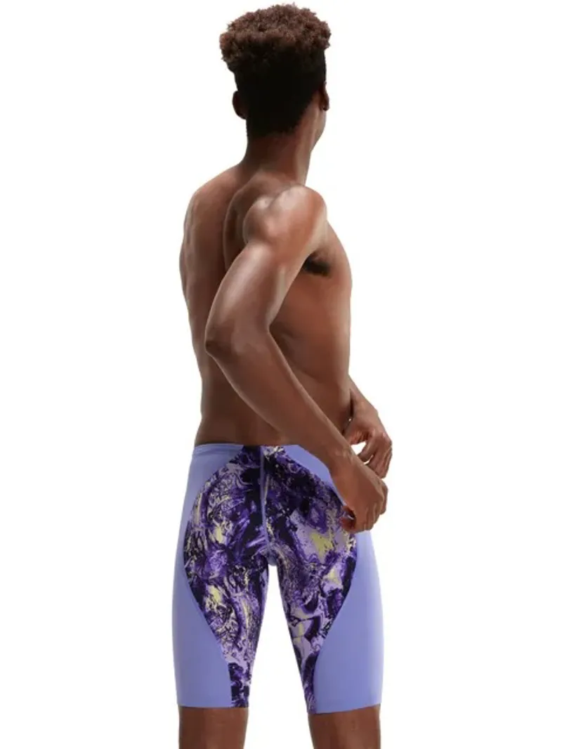 Speedo Men's Fastskin LZR Ignite Jammer Purple/Green-3