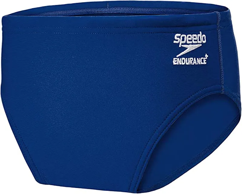 Speedo Boy's Swim Brief Black/Navy 14