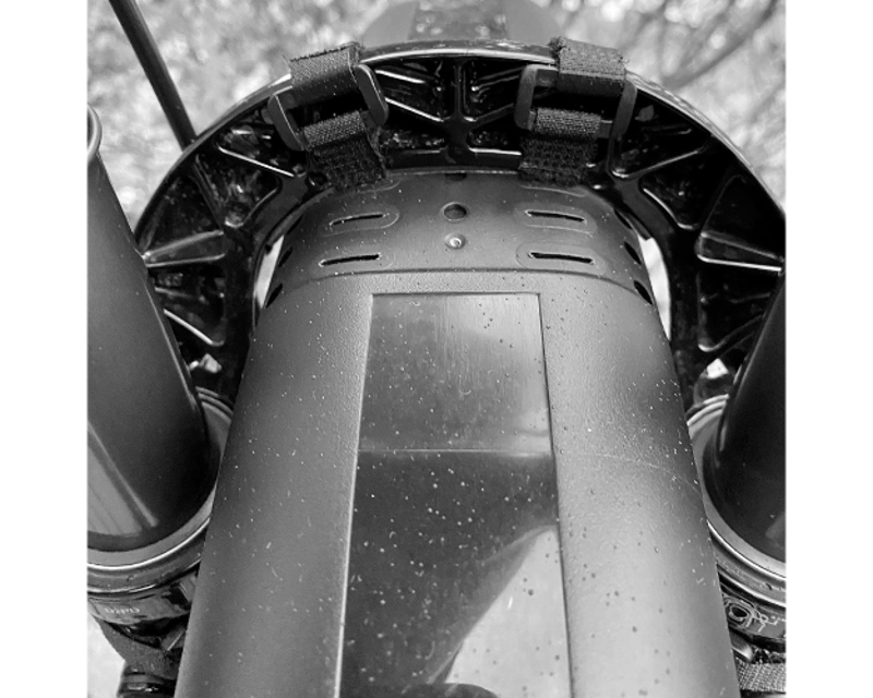 RRP: ProGuard Hook + Loop Straps With Fork Protectors - Black-2