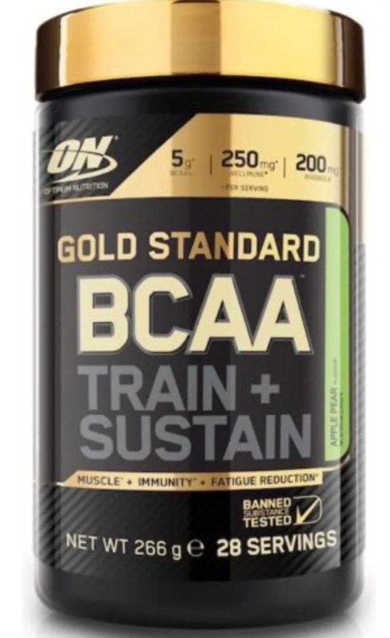 Optimum Nutrition Gold Standard BCAA Train+Sustain -Straw