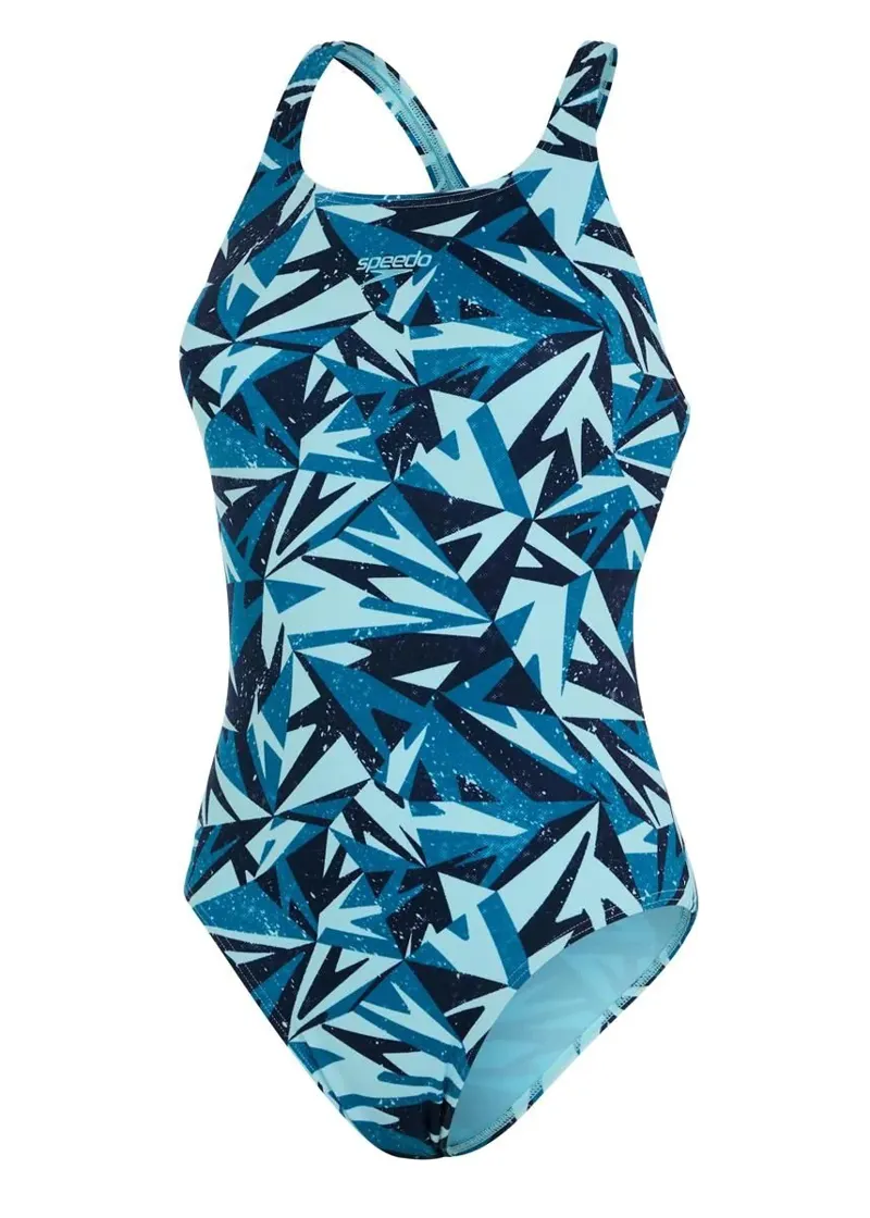  Speedo Hyperboom Medalist AF Swimsuit - Navy/Nordic Teal-1