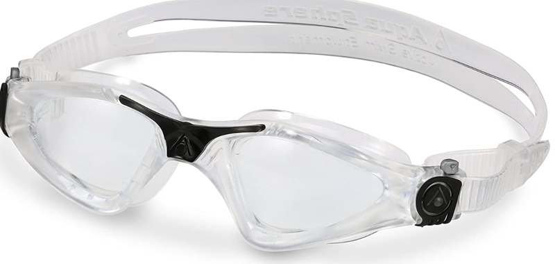 Aquasphere Kayenne Swim Goggles - Transparent Black-2