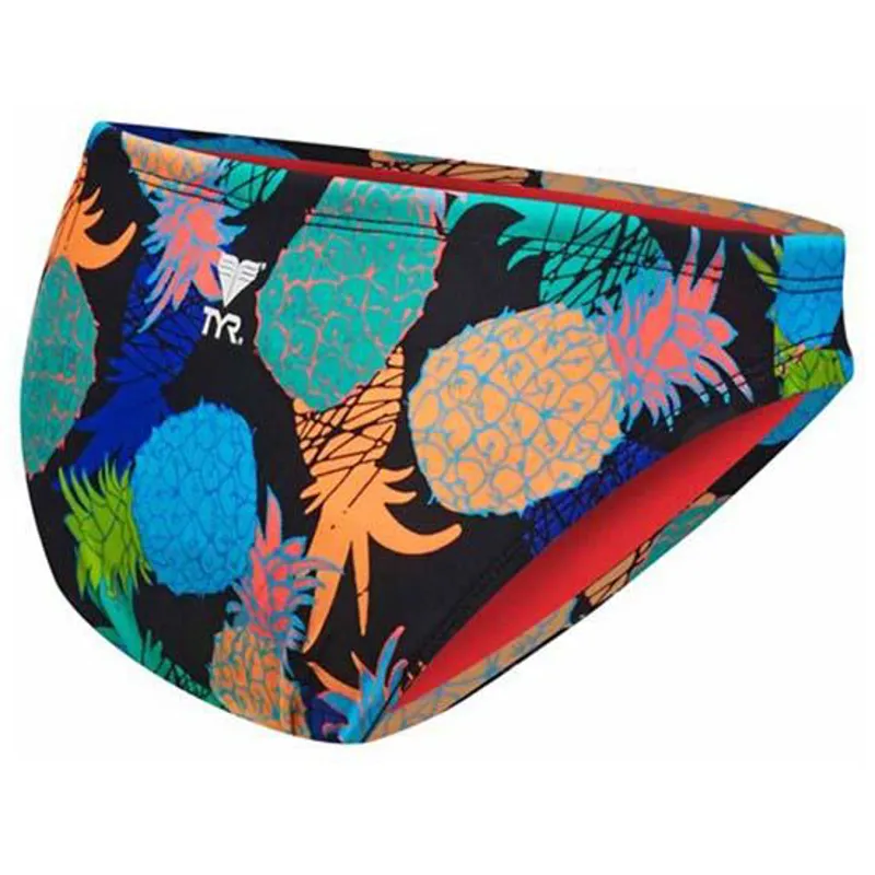 TYR Panama Bikini Bottom Size 30 - Black/Multicolor-1