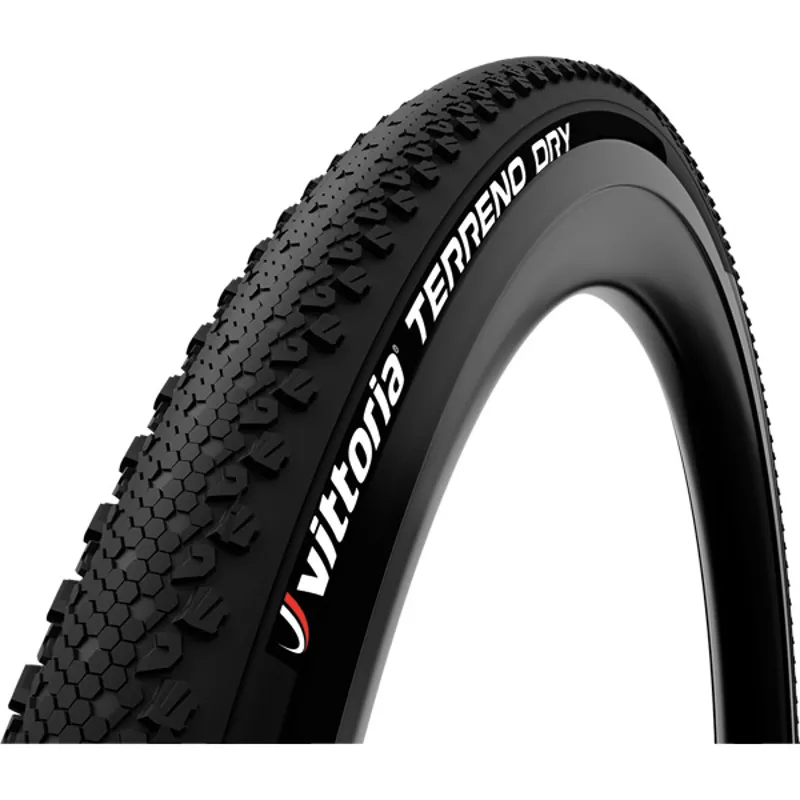 Vittoria Terreno Dry Rigid Full Black Clincher Tyre - 700x35c 
