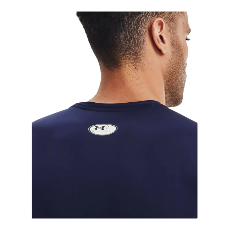 Under Armour HeatGear Compression Shirt SL - XL/Navy-2