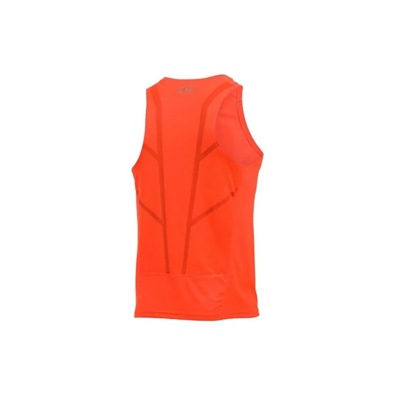 Under Armour Men's UA CoolSwitch Run Singlet Orange L-1