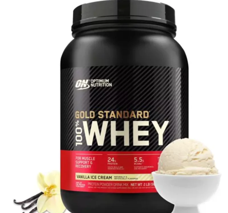 Optimum Nutrition Gold Standard 100% Whey 2lbs - Vanilla Ice Cream