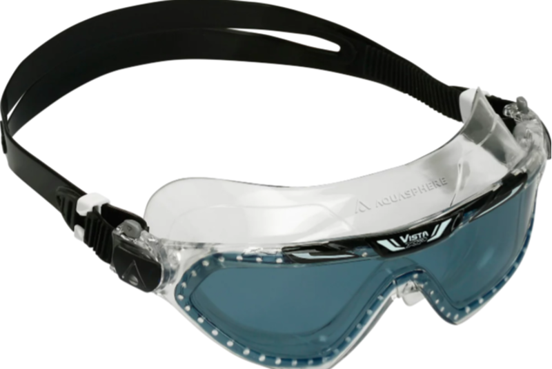 Aquasphere Vista XP Swimming Goggles Dark Lens/Transparent Black-1