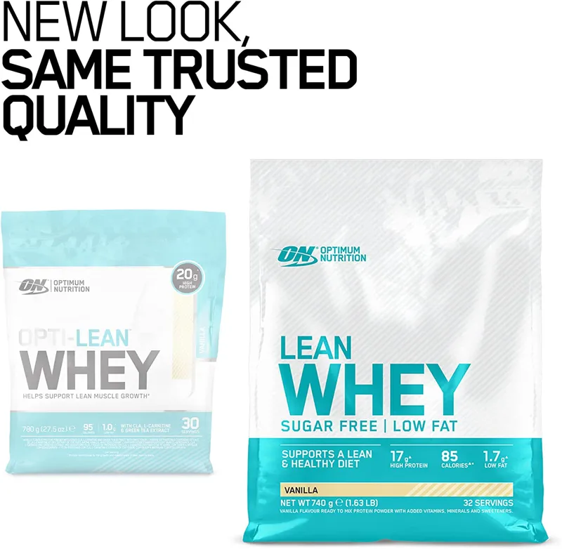 Optimum Nutrition: Opti-Lean Diet Whey Protein Powder 30 Servings: Approx 810g - Vanilla-1