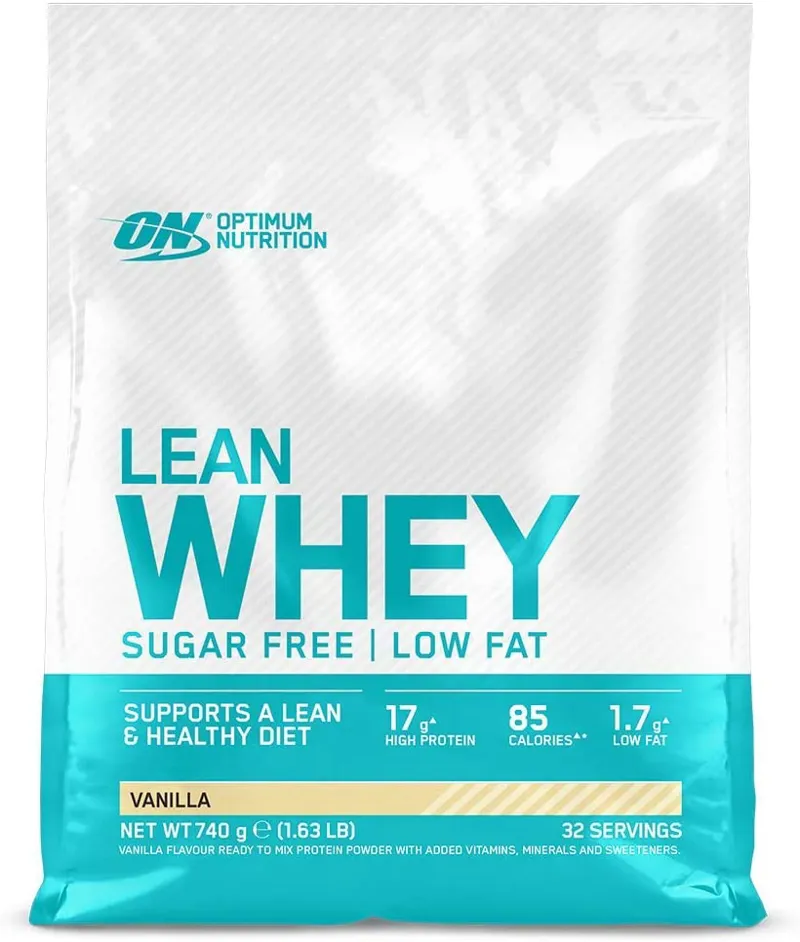 Optimum Nutrition: Opti-Lean Diet Whey Protein Powder 30 Servings: Approx 810g - Vanilla