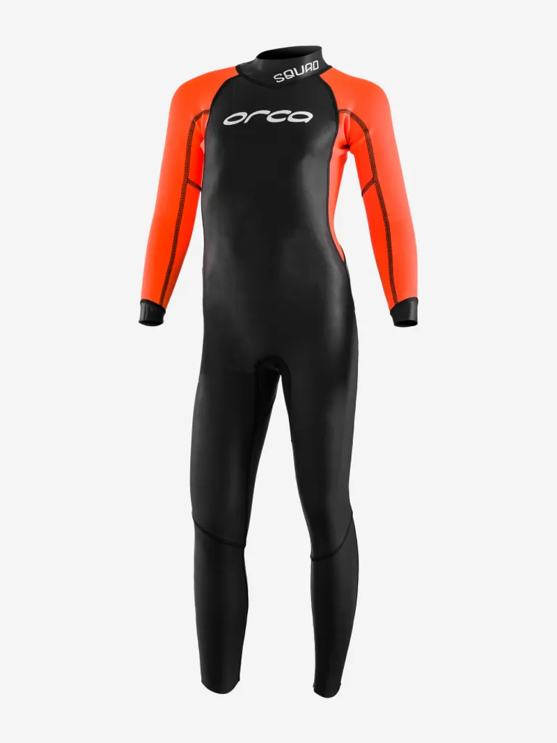 Orca: Openwater Squad Junior Wetsuit F/S '15-19 - Black/Red