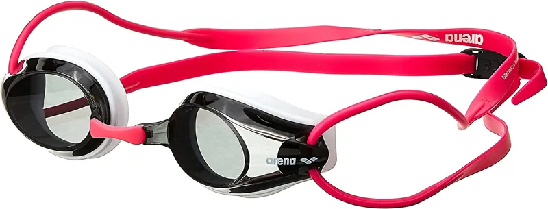 Arena Tracks Goggles - White/Smoke/Fuchsia