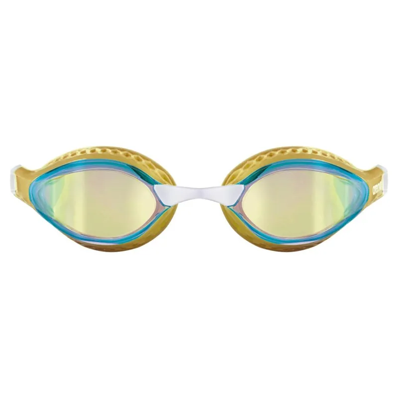 Arena Air-Speed Mirrored Goggles Yellow/Copper/Gold-1