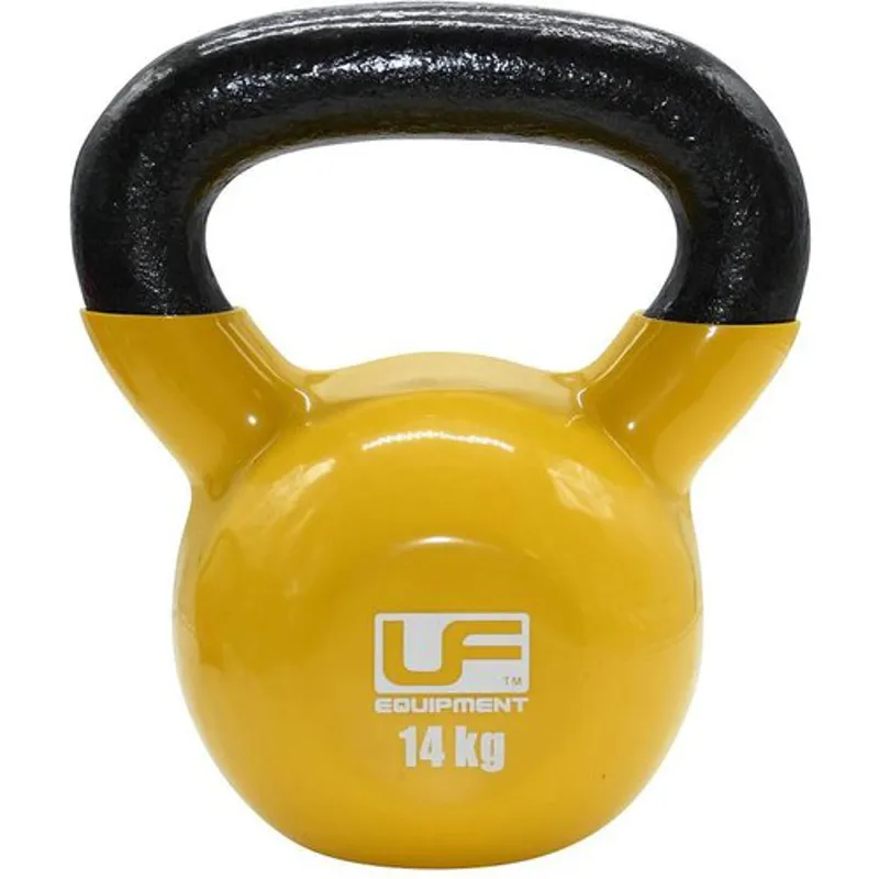 Urban Fitness Equipment UFE: Cast Iron Kettlebell 14kg - Yellow