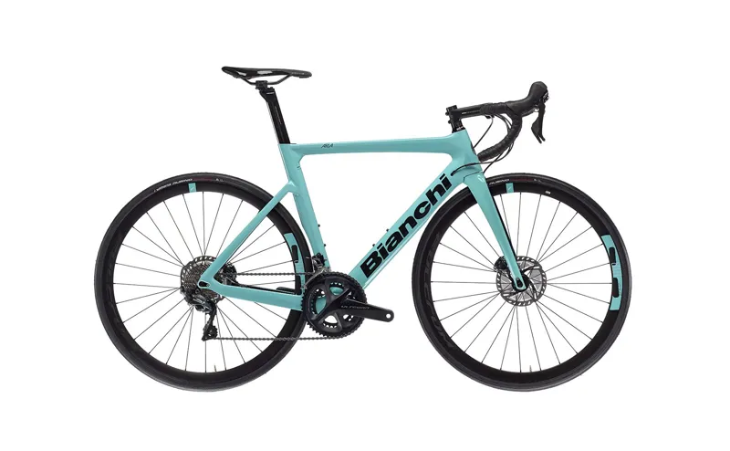 Bianchi: Aria Aero Ultegra Disc '21 CK16 - Black/Full Glossy