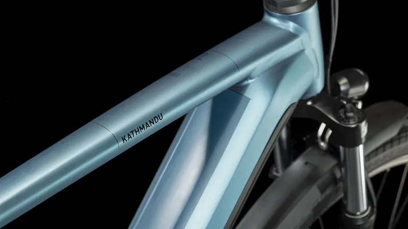 Cube Kathmandu Hybrid One 625 Electric Bike in Blue-4