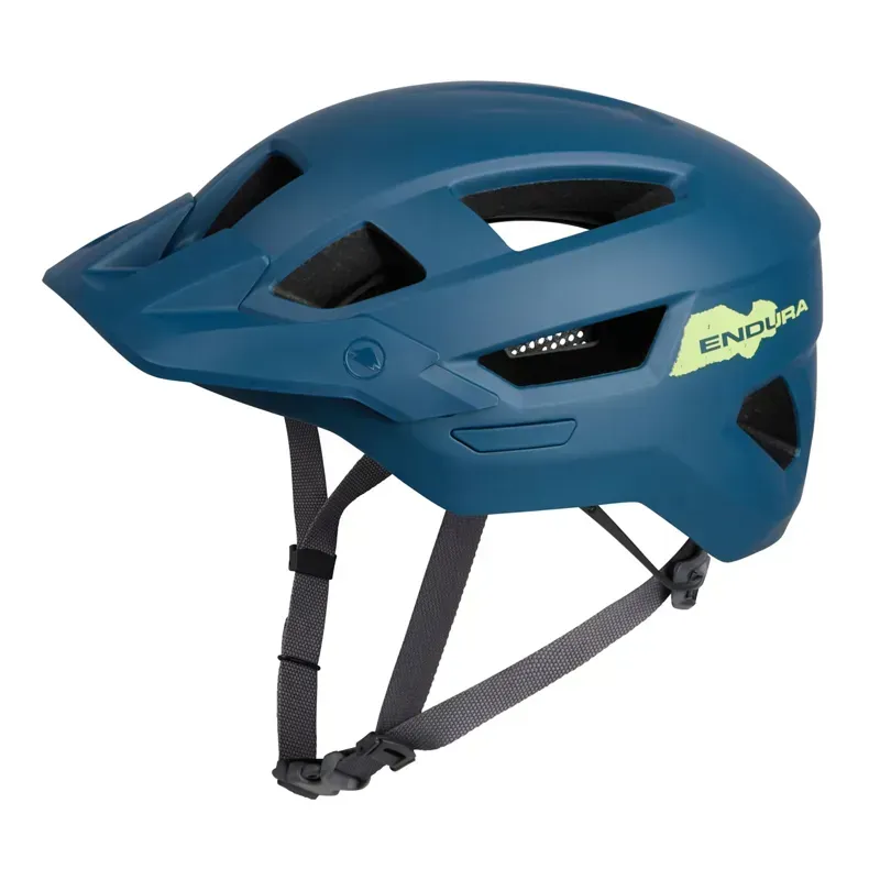 Endura Hummvee Youth Helmet in Barra Blue