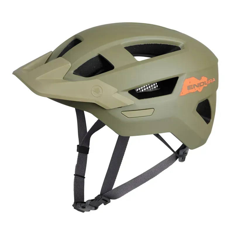 Endura Hummvee Youth Helmet in Tweed Green