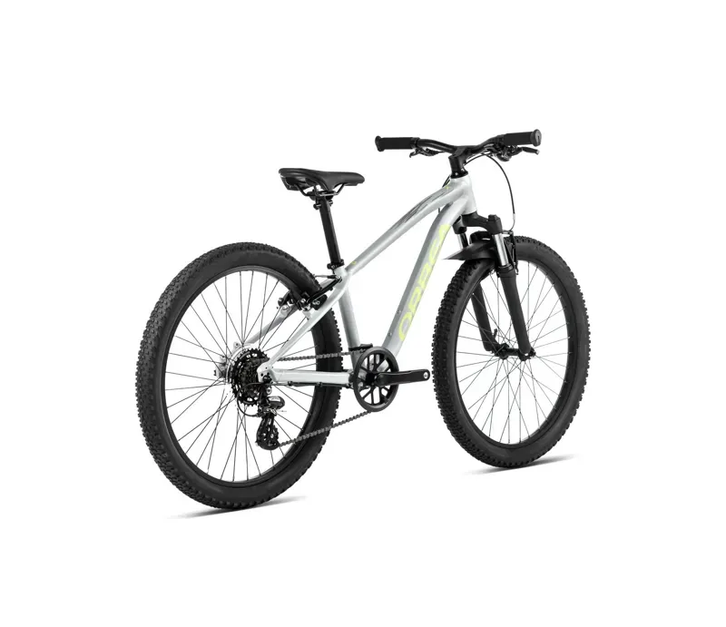 Orbea MX 24 XC Junior Bike In Halo Silver/Spicy Lime