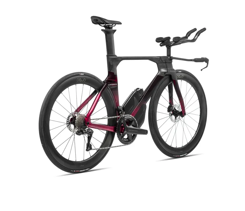 Orbea Ordu M30iLtd Triathlon Bike Carbon Raw/Wine Red Shades