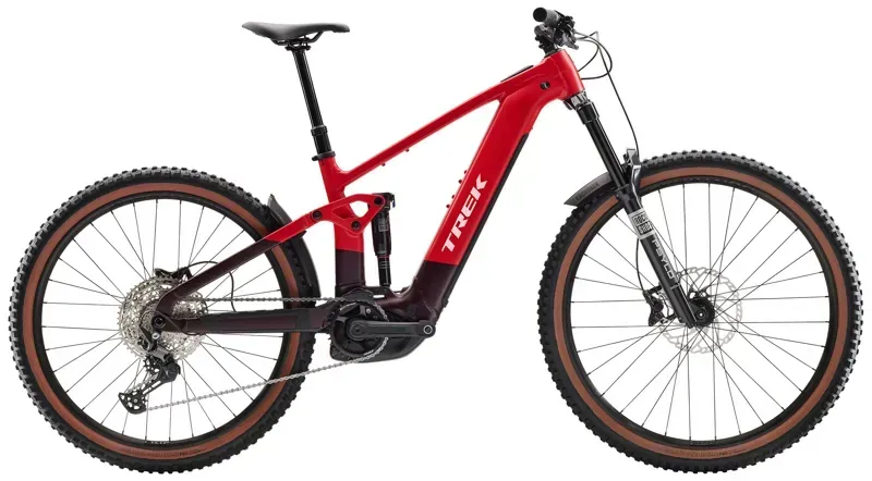 Trek Rail+ 5 Gen 5 Electric Mountain Bike In Viper Red
