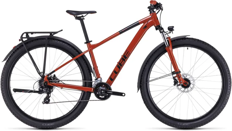 Cube: 2023 Aim Allroad  Mountain Bike - Brickred/Black