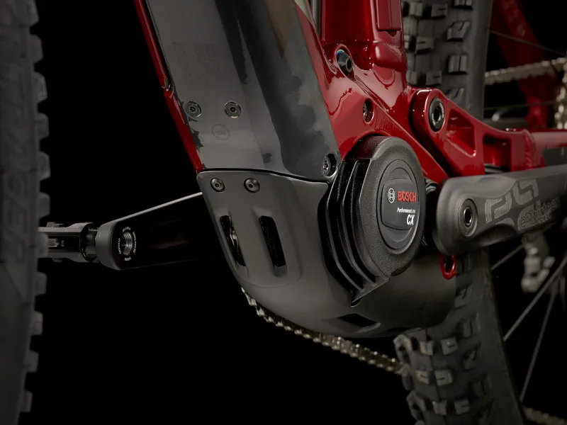 2022 Trek Rail 5 Deore 625w eMountain Bike in Crimson/Lithium Grey-4