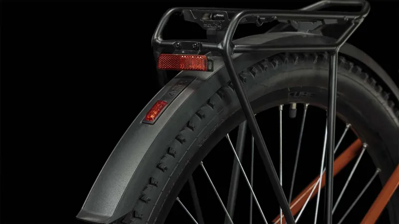 Cube: 2023 Aim Allroad  Mountain Bike - Brickred/Black-4
