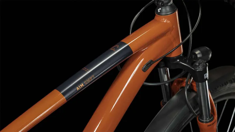 Cube: 2023 Aim Allroad  Mountain Bike - Brickred/Black-5