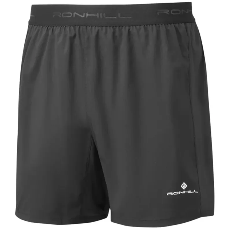 Ronhill Men's Tech 5inch Short All Black