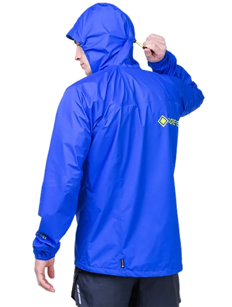 Ronhill Men's Tech Gore-Tex Mercurial Running Jacket Azurite/Citrus-6