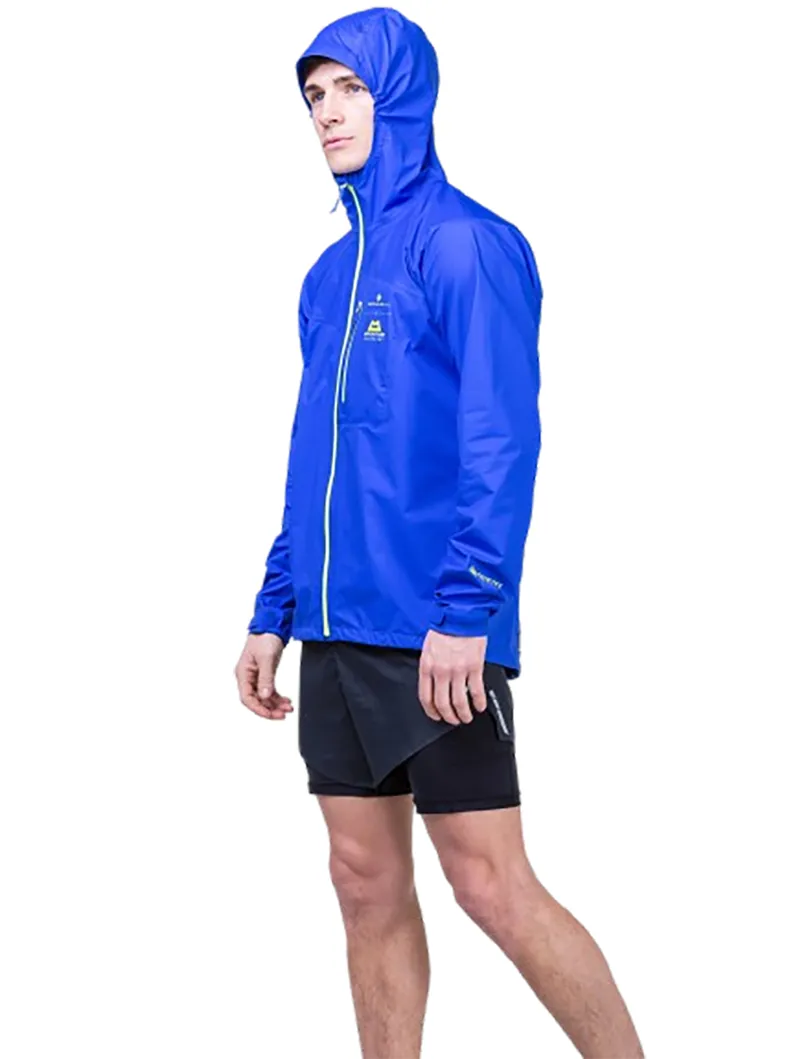 Ronhill Men's Tech Gore-Tex Mercurial Running Jacket Azurite/Citrus-5