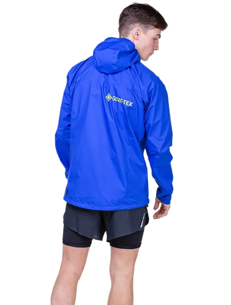 Ronhill Men's Tech Gore-Tex Mercurial Running Jacket Azurite/Citrus-3