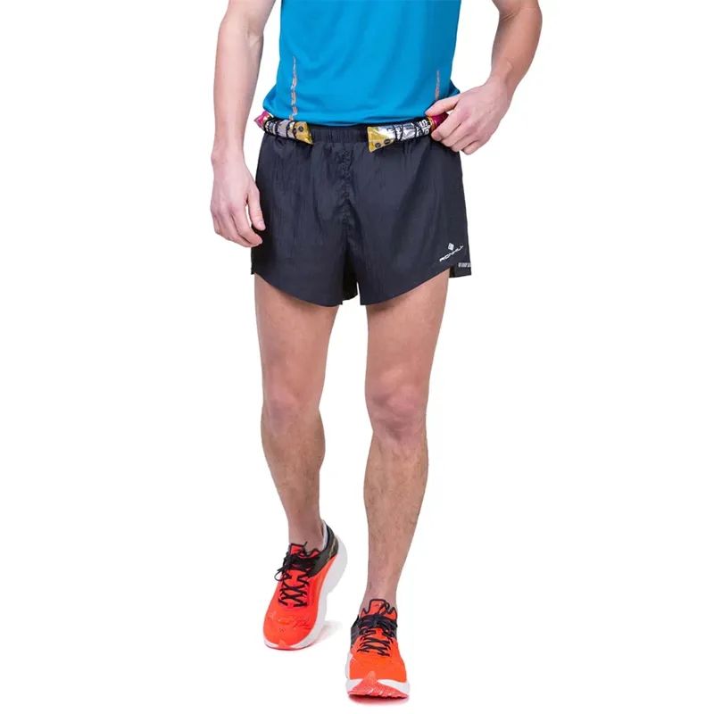 Ronhill Men's Tech Race Short All Black-2