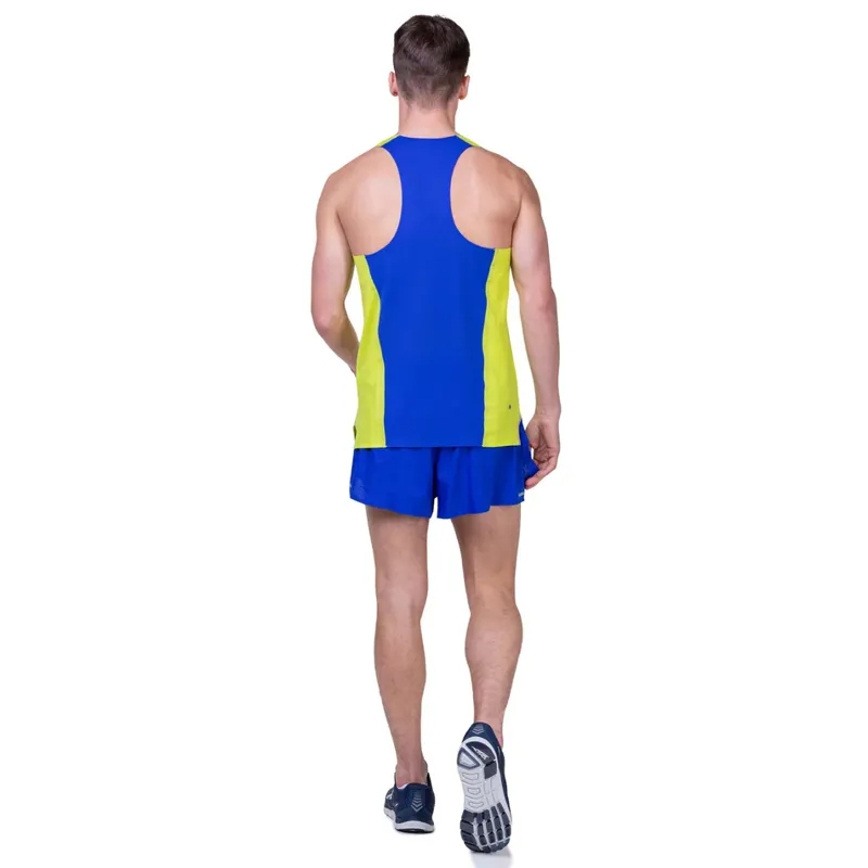Ronhill Men's Tech Race Vest Citrus/Azurite-3