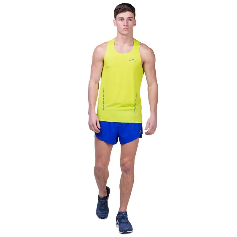 Ronhill Men's Tech Race Vest Citrus/Azurite-2