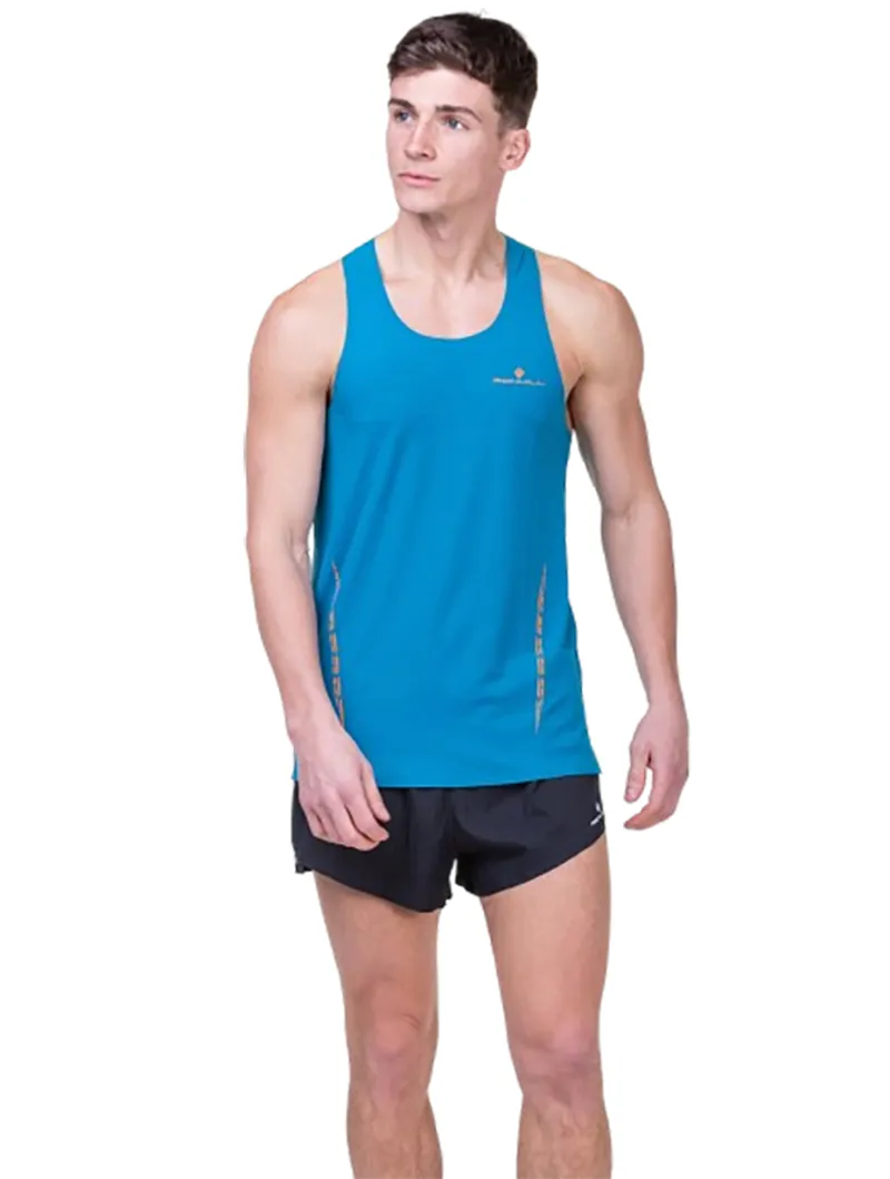 Ronhill Men's Tech Race Vest Petrol/Legion Blue-4