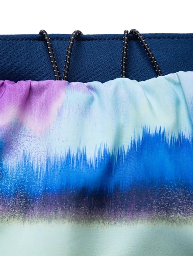 Ronhill Women's Tech Race Twin Short Dark Navy/Multi Mirage-5