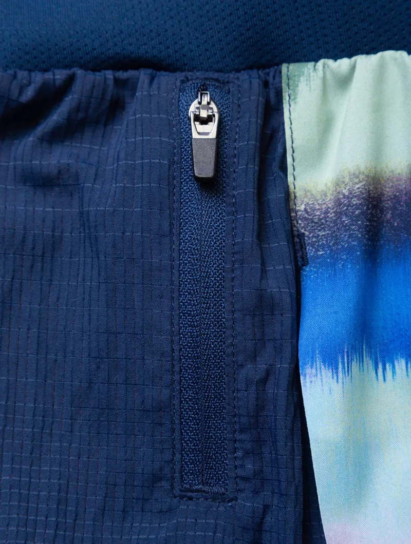 Ronhill Women's Tech Race Twin Short Dark Navy/Multi Mirage-2