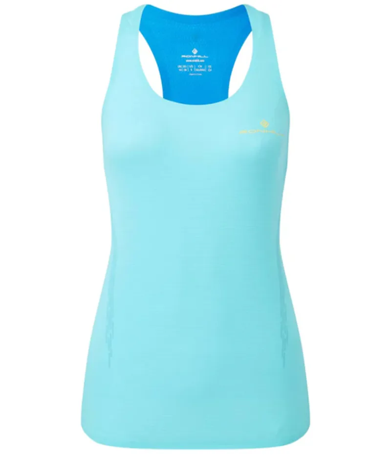 Ronhill Women's Tech Race Vest Aquamint/Electric Blue