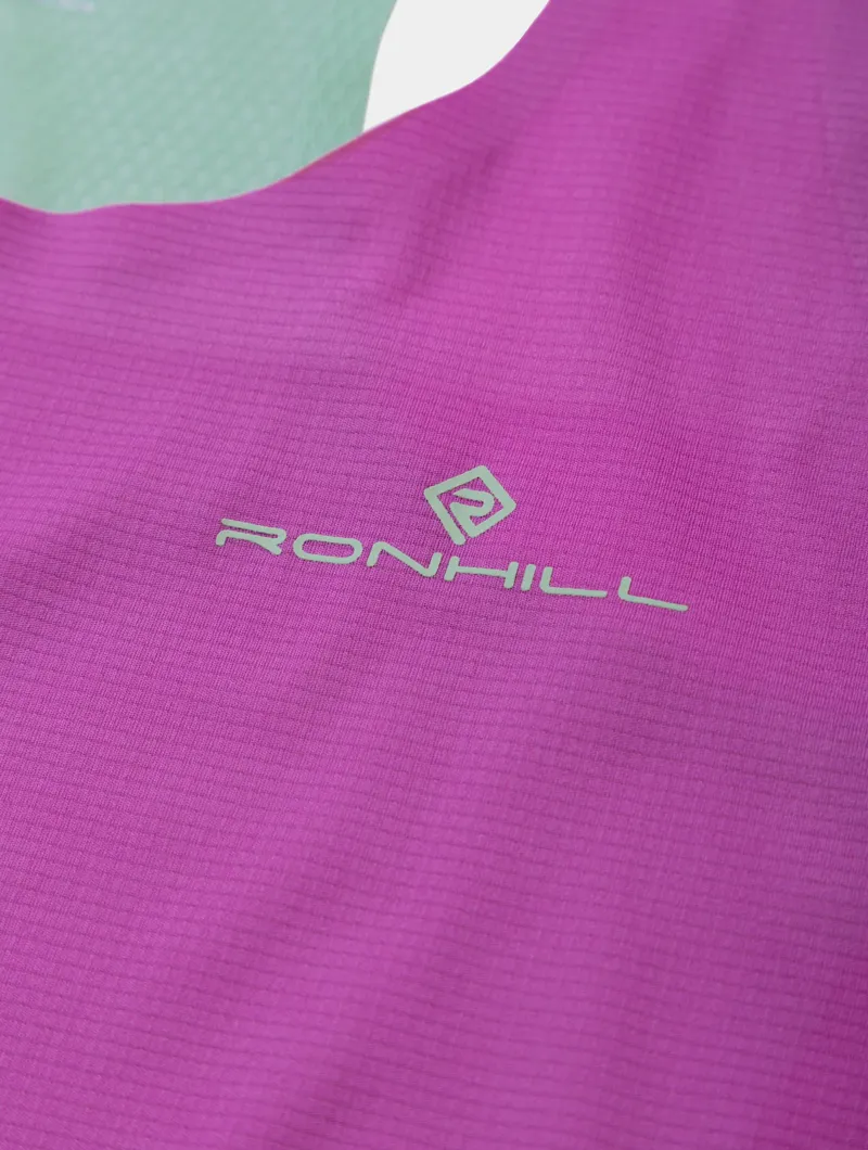 Ronhill Women's Tech Race Vest Fuchsia/Honeydew-8