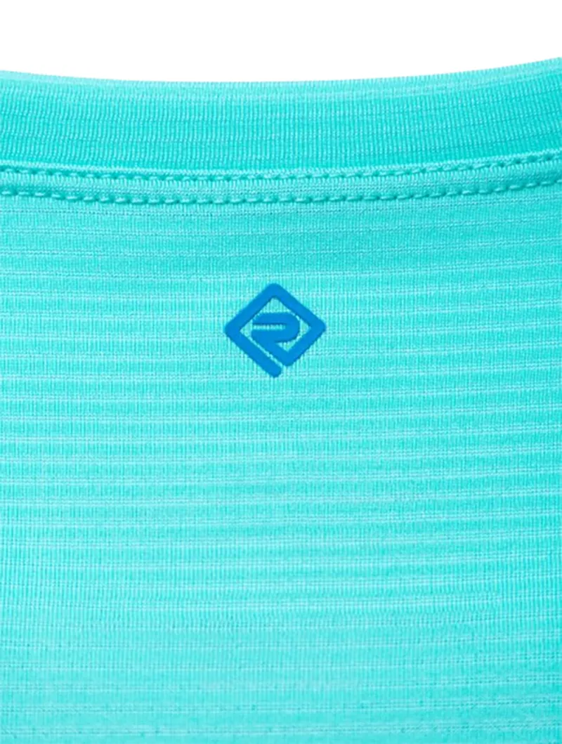 Ronhill Women's Tech S/S Tee Aquamint/Electric Blue-6