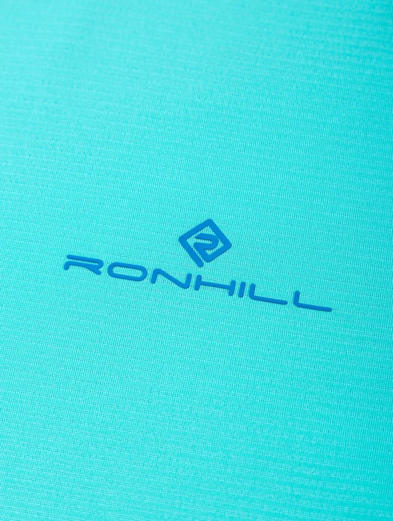 Ronhill Women's Tech S/S Tee Aquamint/Electric Blue-5