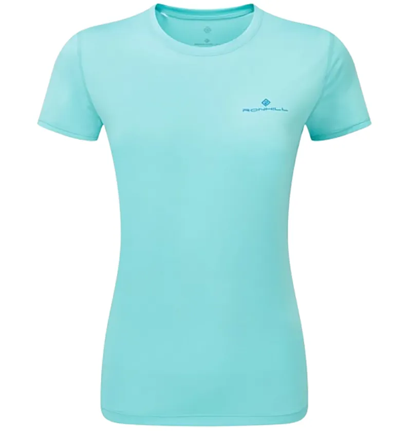Ronhill Women's Tech S/S Tee Aquamint/Electric Blue