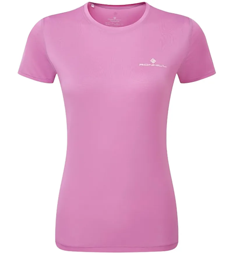 Ronhill Women's Tech S/S Tee Fuchsia/Honeydew