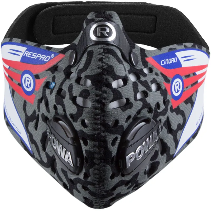 Respro Cinqro Mask in Grey in Extra Large size