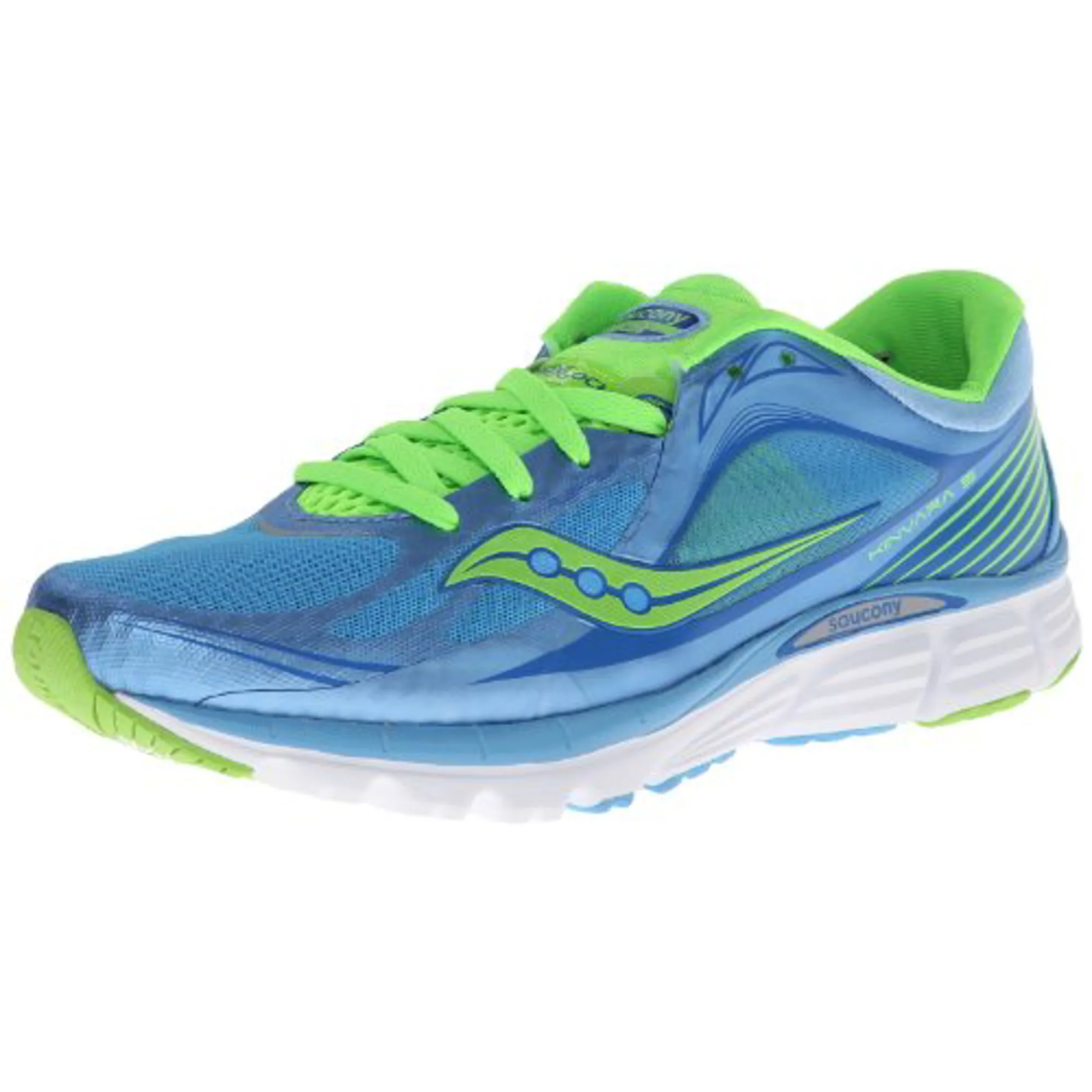 Saucony Women's Kinvara Blue/Slime UK