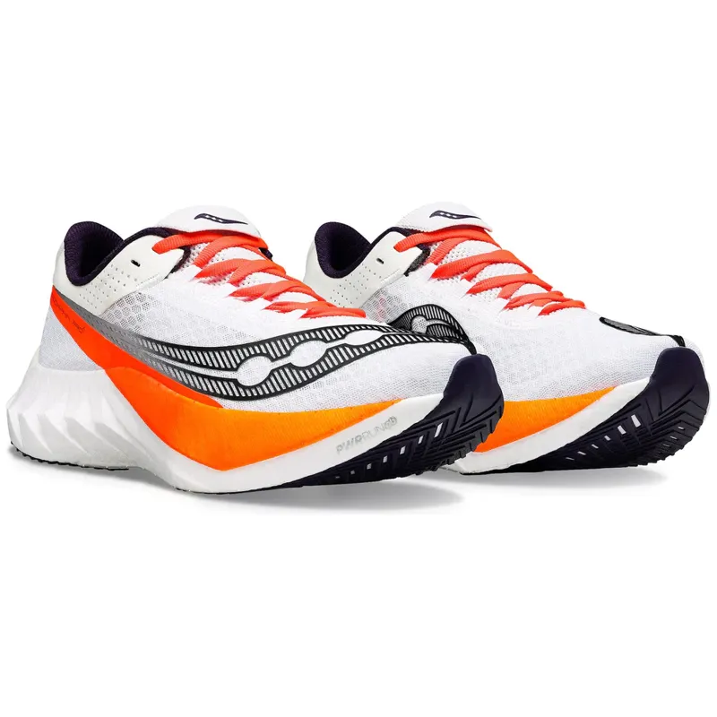 Saucony Men's Endorphin Pro 4 White/Black-2